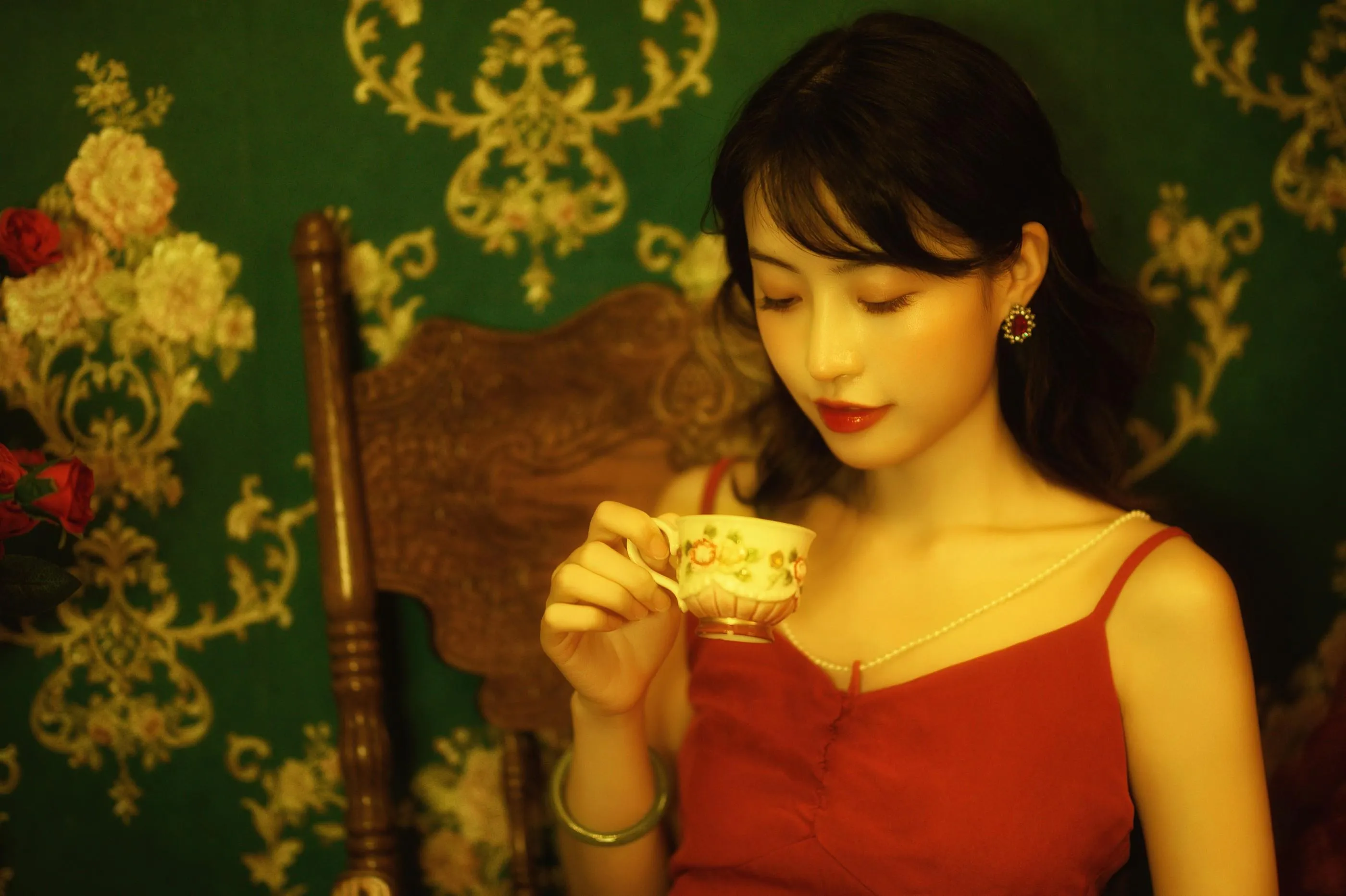 [YITUYU艺图语]2021.09.01 夜莺与玫瑰 兰因 [25P]插图6